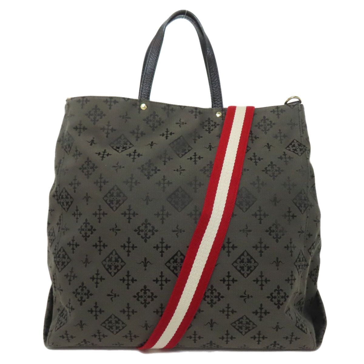 russet ラシット 百合紋章 2WAY トートバッグ キャンバス レディース