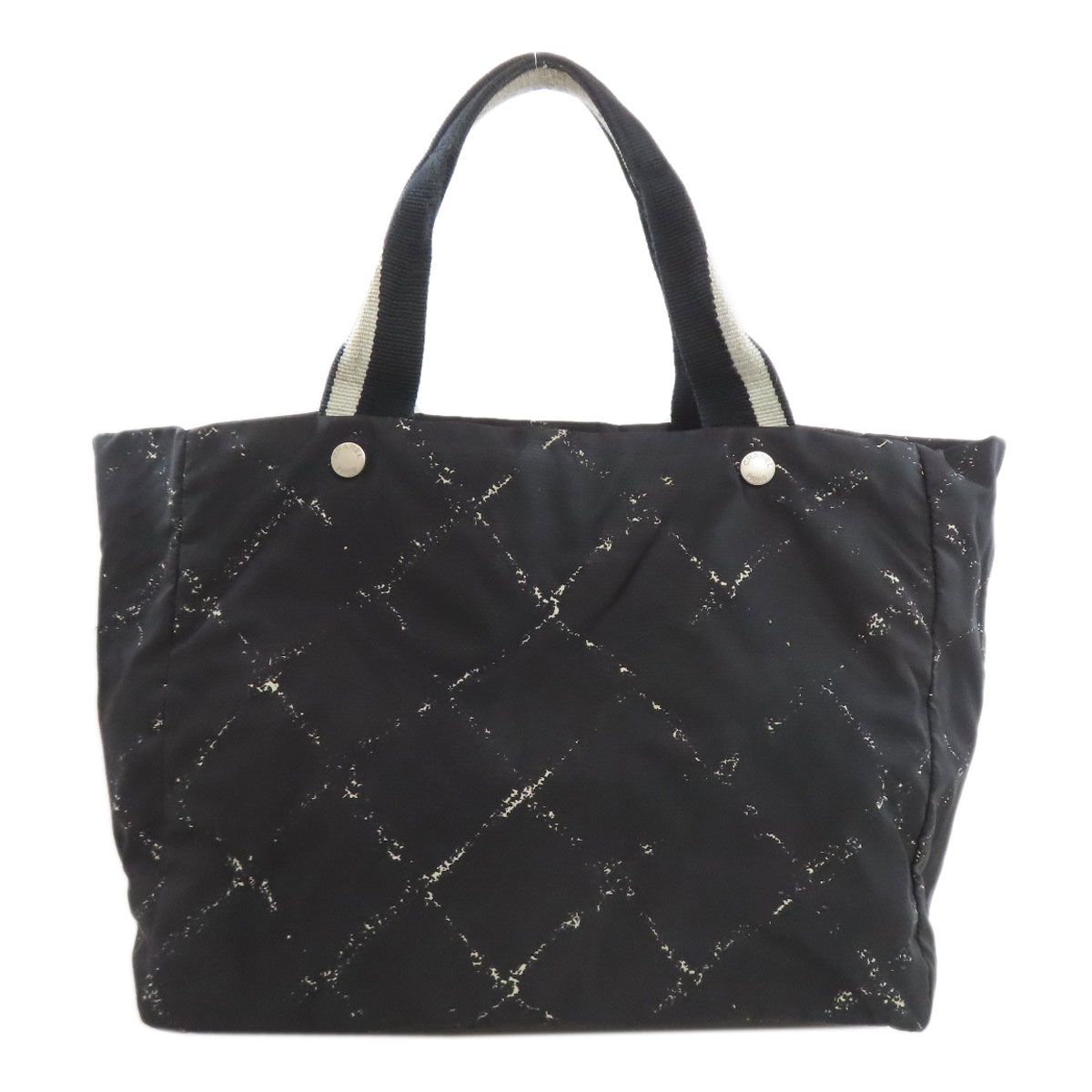 CHANEL シャネル トラベルライン トートバッグ ナイロン レディース