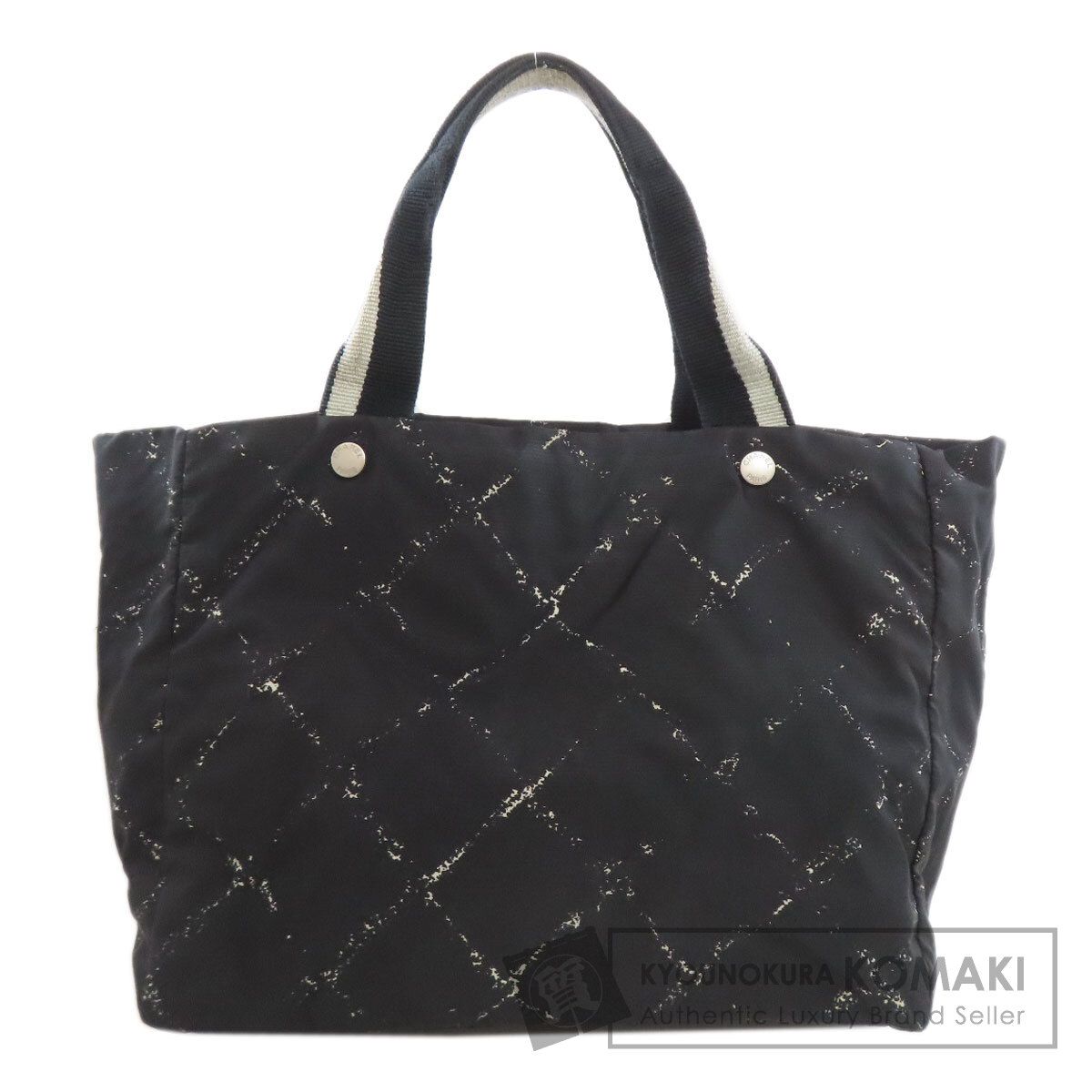 CHANEL シャネル トラベルライン トートバッグ ナイロン レディース