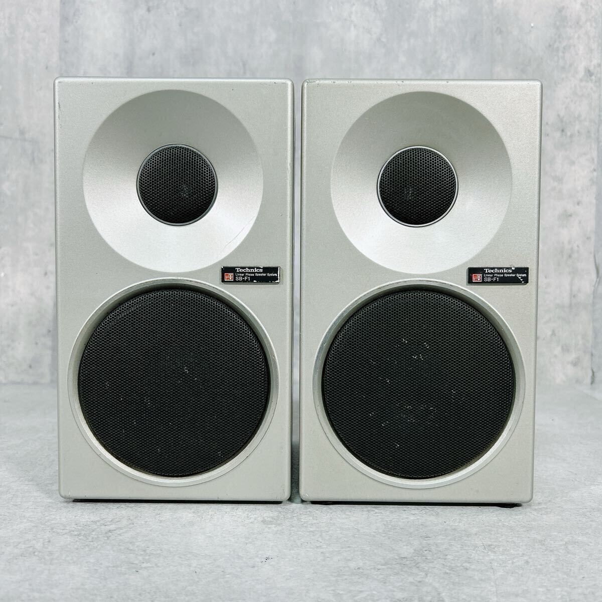 V126 TECHNICS テクニクス SB-F1 スピーカーシステム 2WAY 6Ω ブックシェルフ型