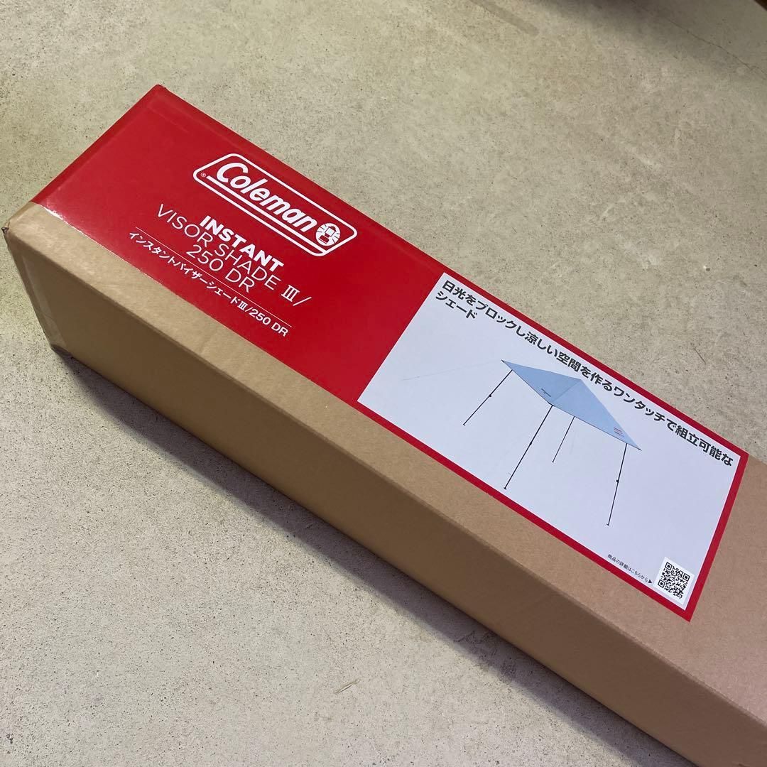 新品未使用】コールマン インスタントバイザーシェードⅢ/250 DR