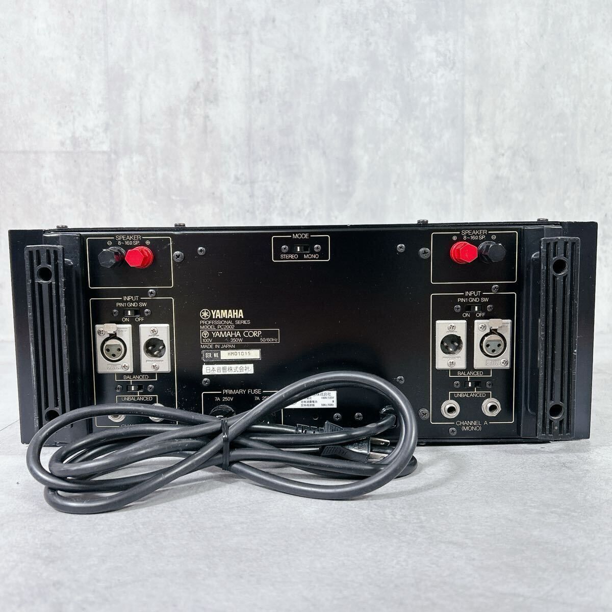 V134 ヤマハ パワーアンプ PC2002 業務用 PA機器 音響機器 V134 YAMAHA ヤマハ パワーアンプ PC2002 業務用 PA機器 音響機器