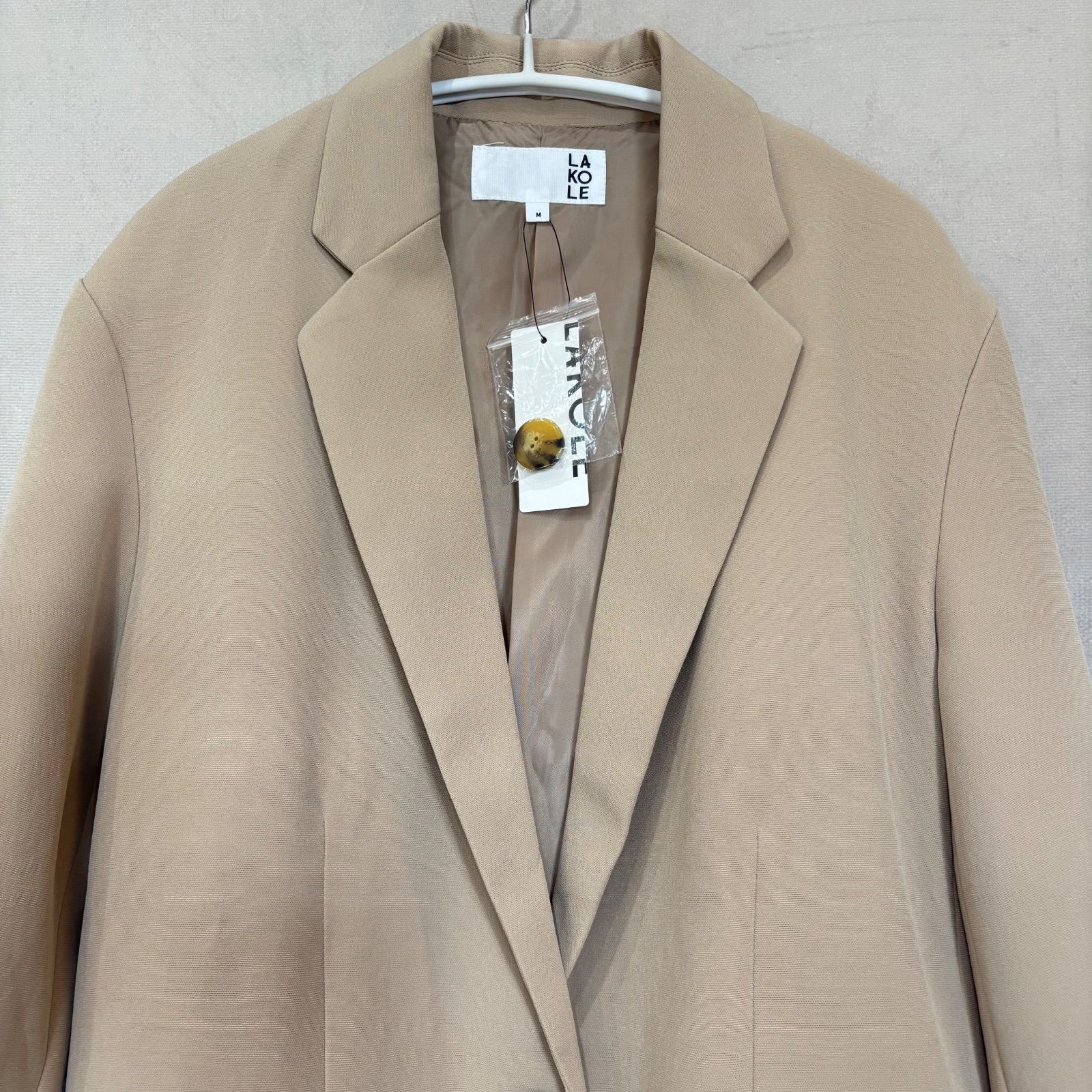 LAKOLE ラコレ D テーラード ジャケット ベージュ M レディース 新品