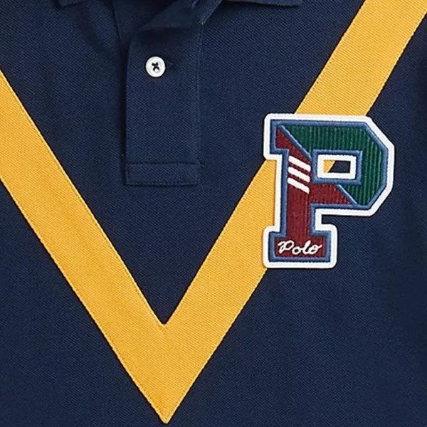 ラルフローレン レターマンＶラインポロシャツ