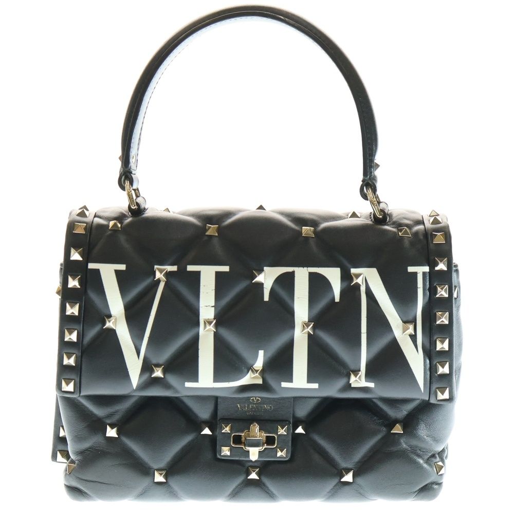 VALENTINO キャンディスタッズショルダーバック 2WAY 中古・古着通販】VALENTINO (バレンティノ) キャンディスタッズレザー