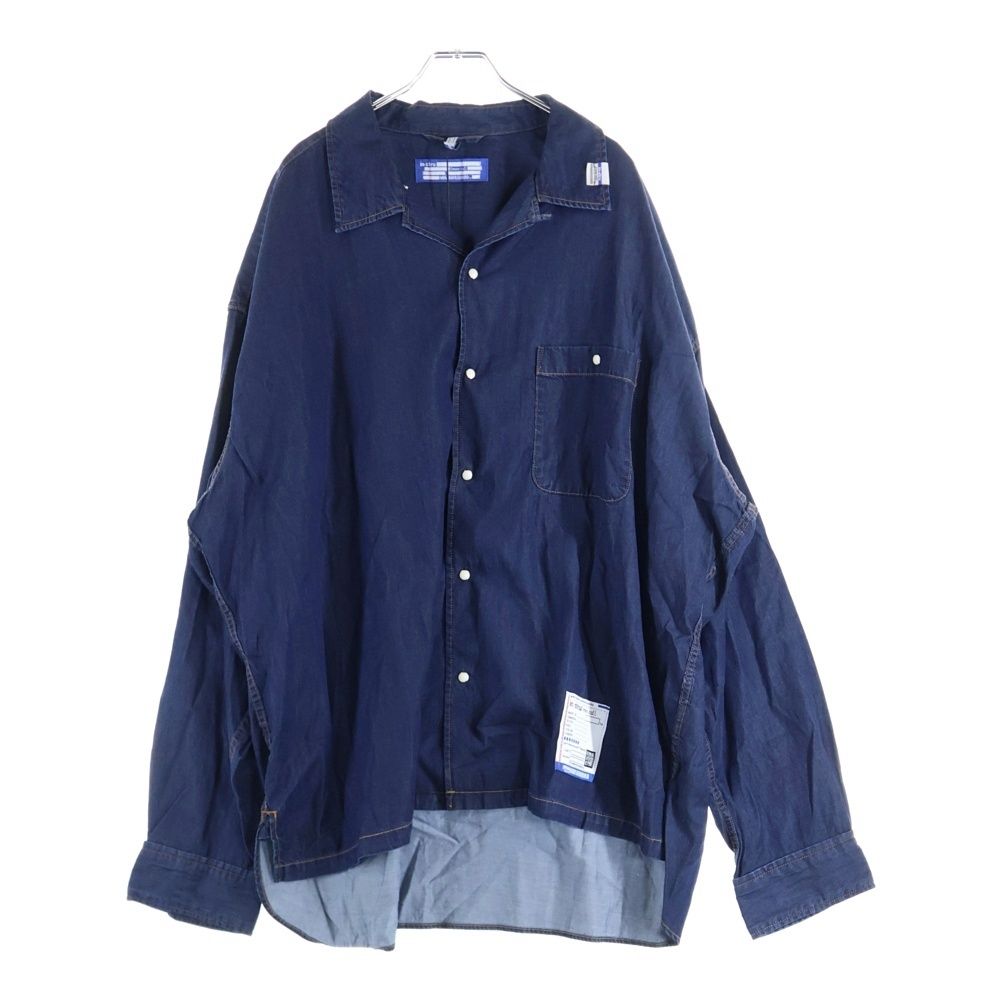 MIHARA YASUHIRO ミハラヤスヒロ Tencel Denim Shirt テンセル デニム 長袖 シャツ インディゴ I10SH011‐0