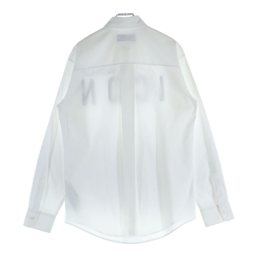 DSQUARED2 ディースクエアード プリントロゴ ロングスリーブシャツ ホワイト S79DL0026 S36275