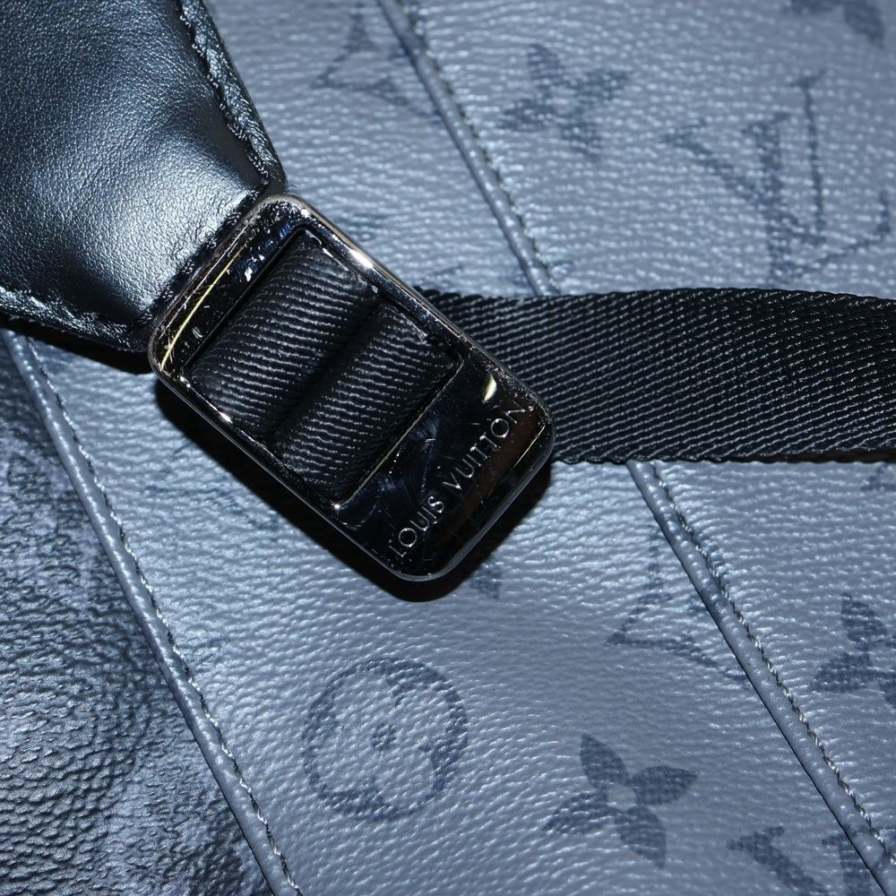 LOUIS VUITTON ルイヴィトン モノグラムエクリプス クリストファーPM バックパック リュックサック ブラック PVC M 46331 春コーデ リュック バックパック 