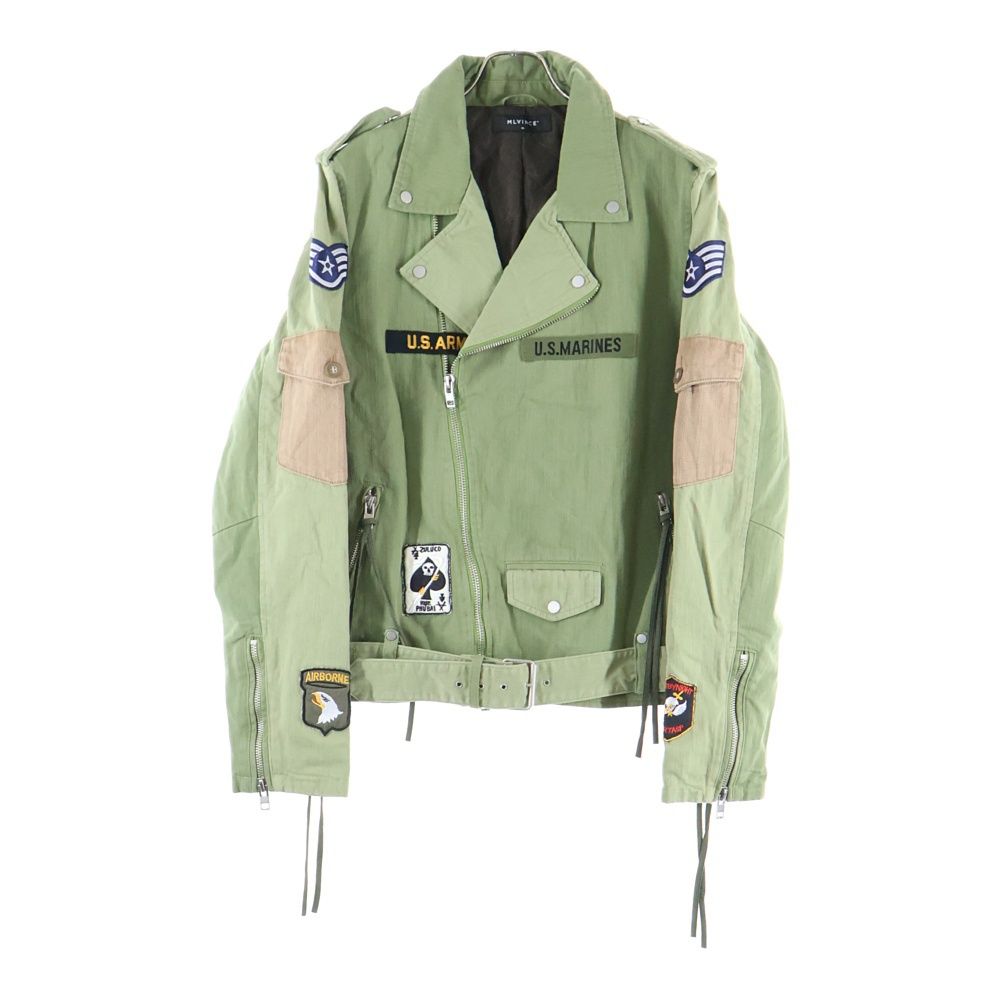 MLVINCE (メルヴィンス) ワッペン コットン ミリタリー ダブル  