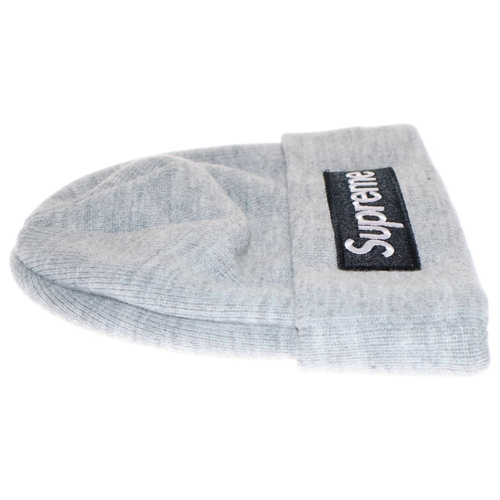 SUPREME シュプリーム 22 AW Era Box Logo Beanie ニューエラ ボックスロゴ ビーニー ニット帽 グレー