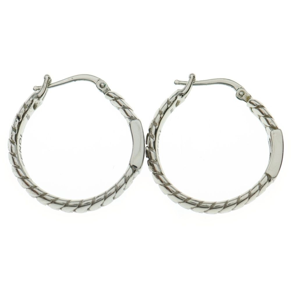 FENDI フェンディ FFロゴ バケットピアス 8AG992 B08 シルバー