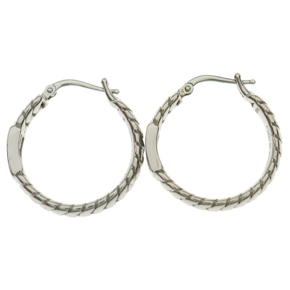 FENDI フェンディ FFロゴ バケットピアス 8AG992 B08 シルバー