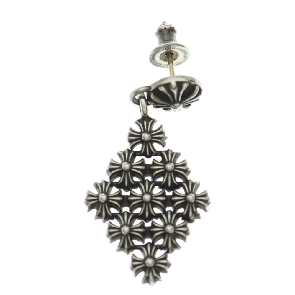 CHROME HEARTS クロムハーツ DRP CHN MAIL PLS ドロップ チェーンメイルプラス ピアス シルバー