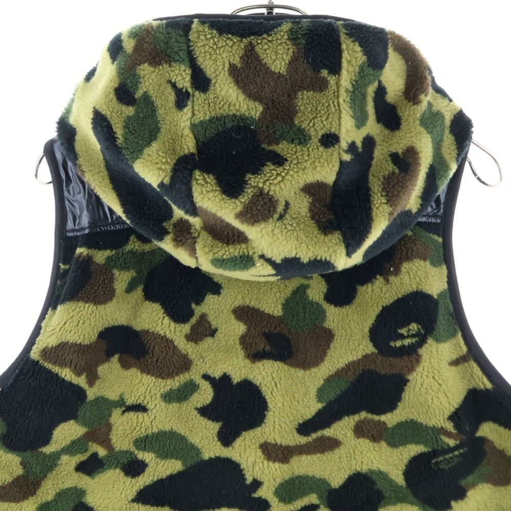 A BATHING APE (アベイシングエイプ) BOA FLEECE VEST 001LJ0701131X