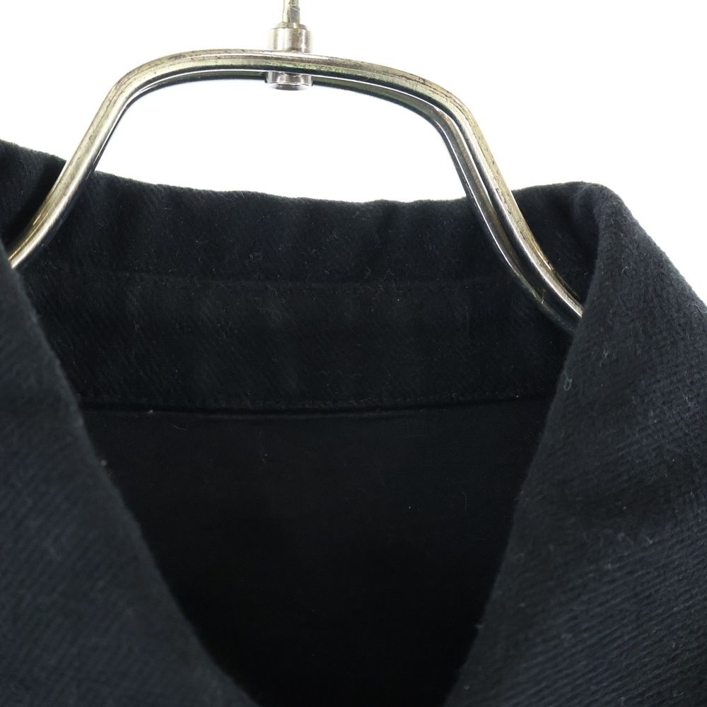 Rick Owens リックオウエンス 19AW SHIRT JACLET スナップボタン コットンジャケット ブラック RU19F4729-CFL1 KANDAIZUMI_COM