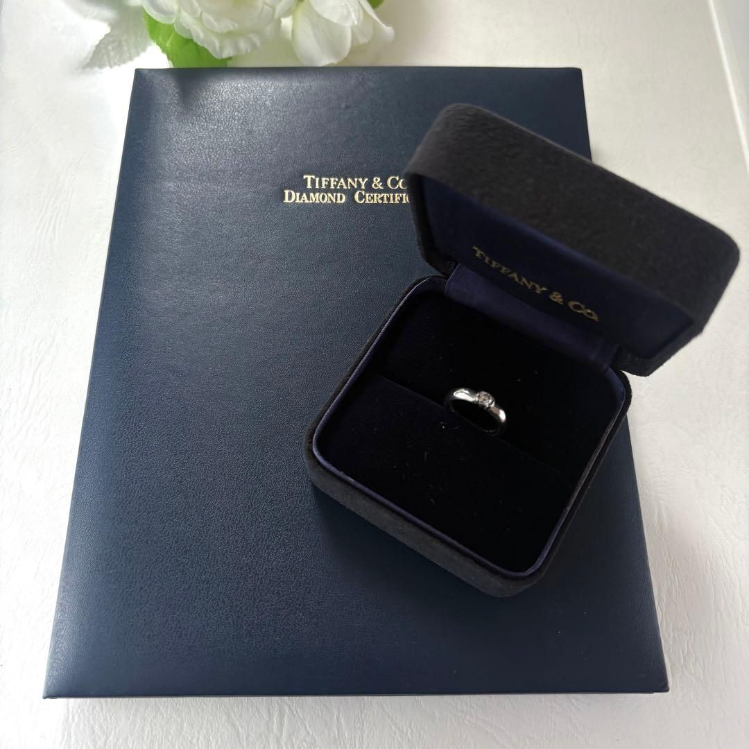 401 ティファニー Pt950 ドッツ ソリティア 0.22ct 鑑定書 FORTGASGNV_COM_BR