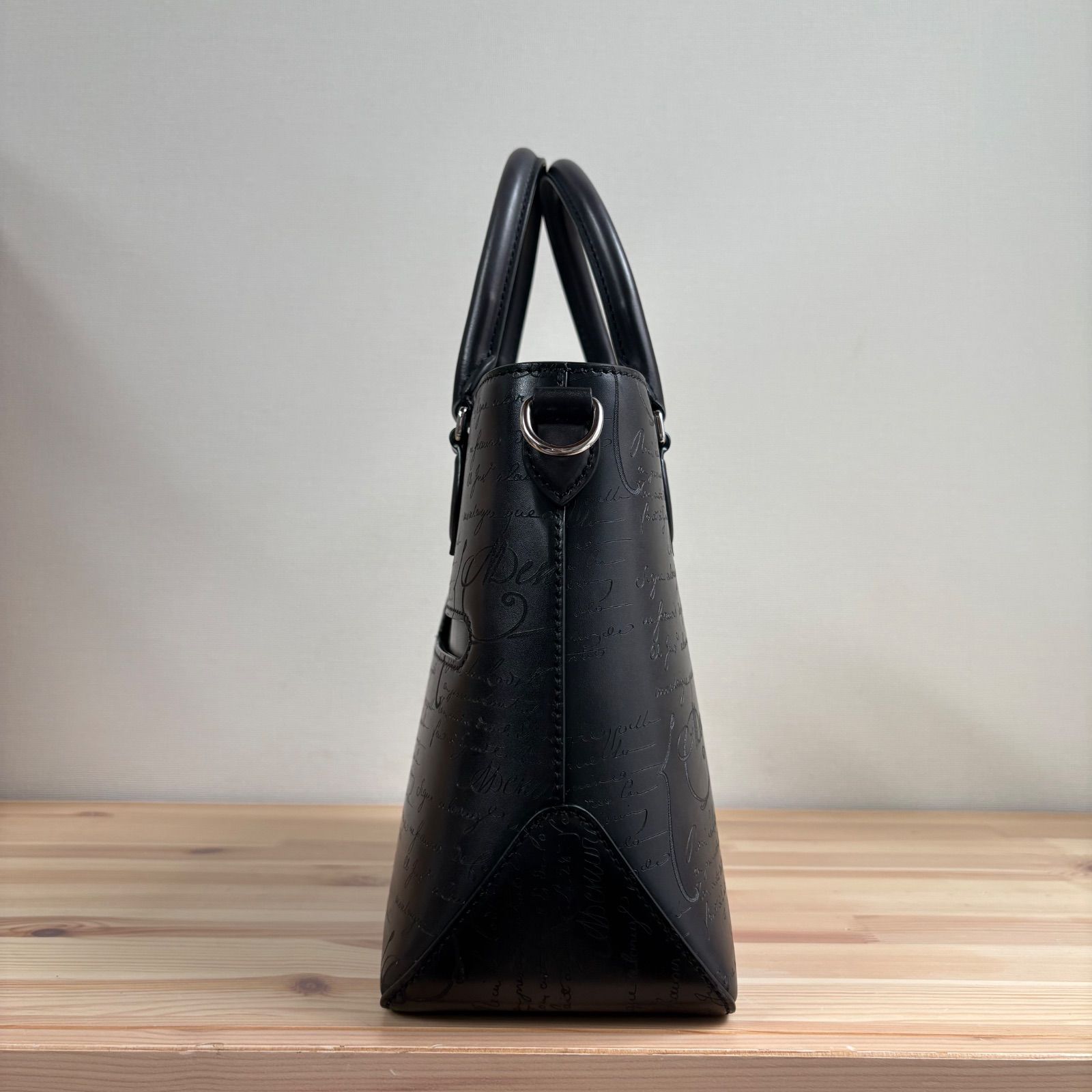 極美 Berluti ベルルッティ トゥジュールXS スクリットレザー