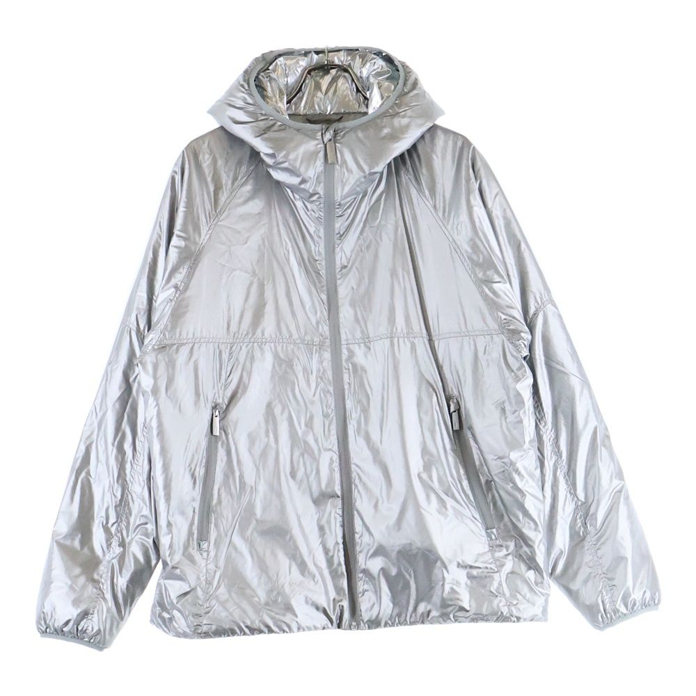 HERNO ヘルノ Laminar ラミナー メタリックシールド フーデッドジャケット シルバー GI00189UL