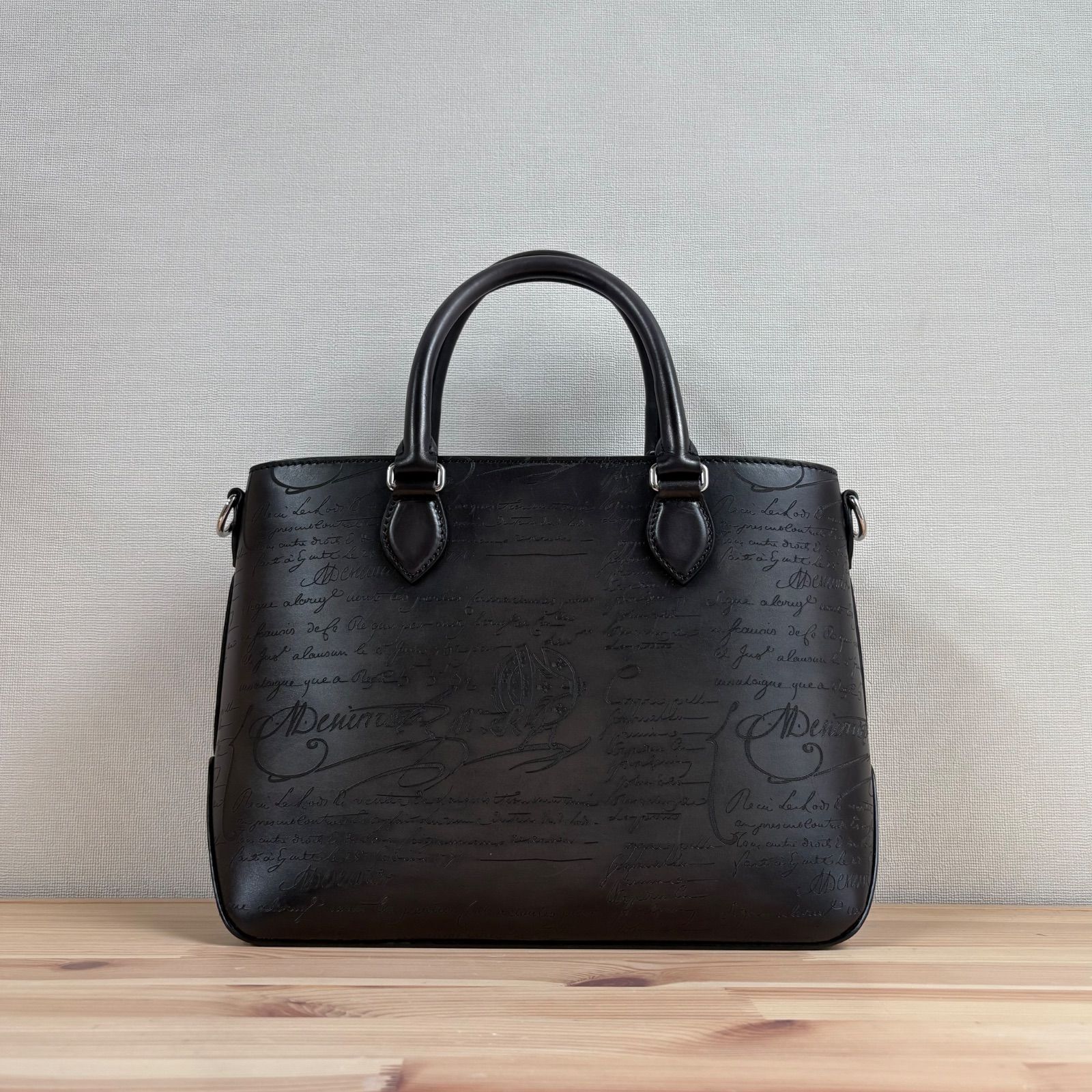 極美 Berluti ベルルッティ トゥジュールXS スクリットレザー