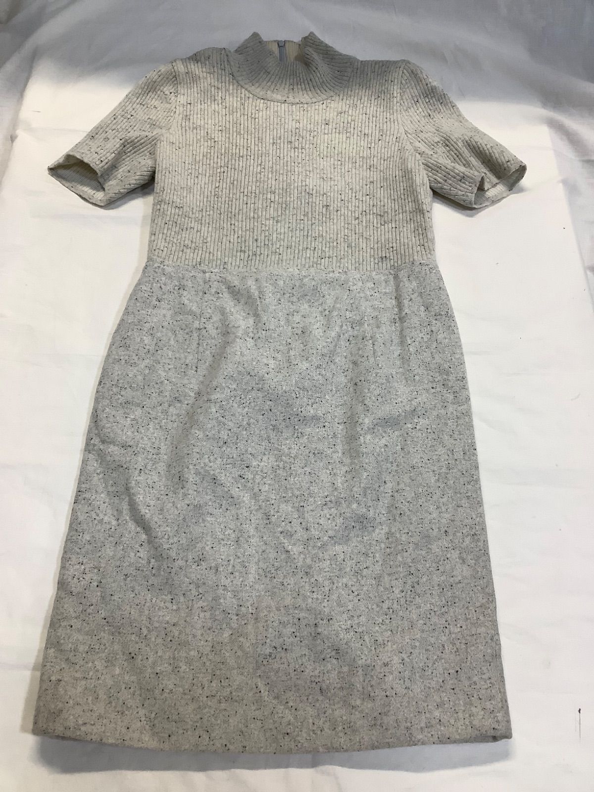 テーラドジャケット 半袖ニットワンピース