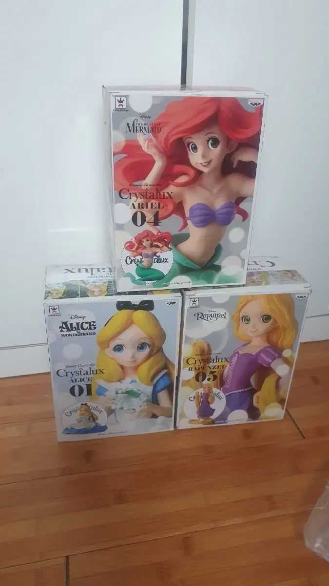 クリスタルラックス 3種 フィギュア まとめ