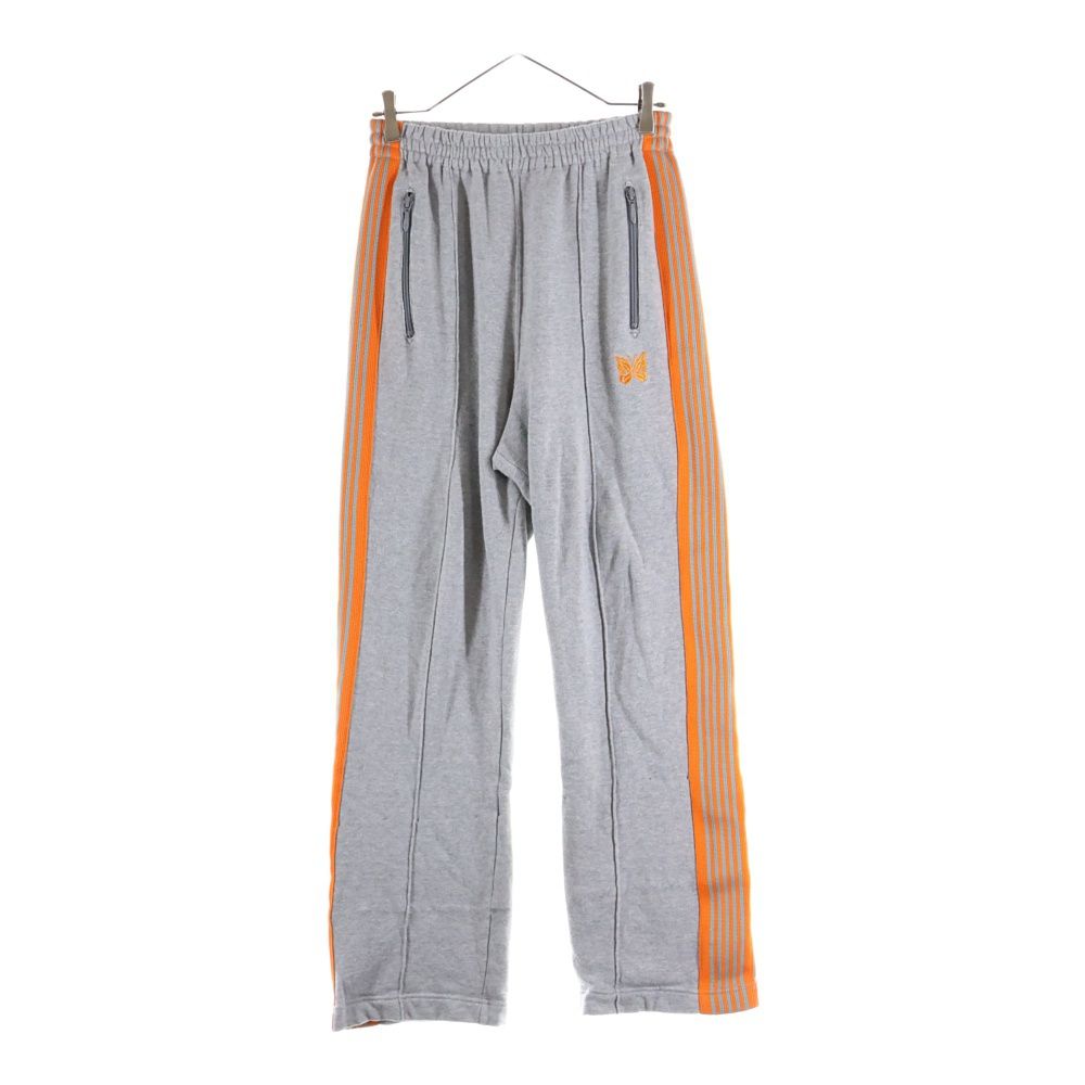 Needles ニードルス 22AW STUDIOUS別注 SWEAT TRACK PANT ストゥディオス スウェット トラックパンツ グレー オレンジ LQ380