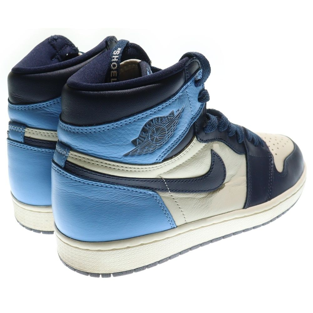 NIKE (ナイキ) AIR JORDAN 1 RETRO HIGH OG OBSIDIAN UNIVERSITY BLUE