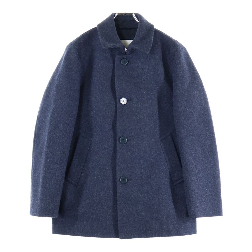 MACKINTOSH PHILOSOPHY マッキントッシュフィロソフィー ウール ナイロン シングルコート ジャケット ネイビー H1C88-693-27