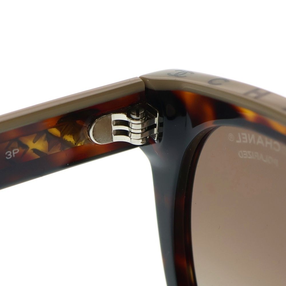 CHANEL サングラス メガネ ツートン バイカラー ココマーク ブラック