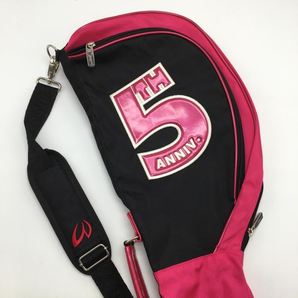 マスターバニー クラブケース ピンク×黒 5周年 一部エナメルゴルフ