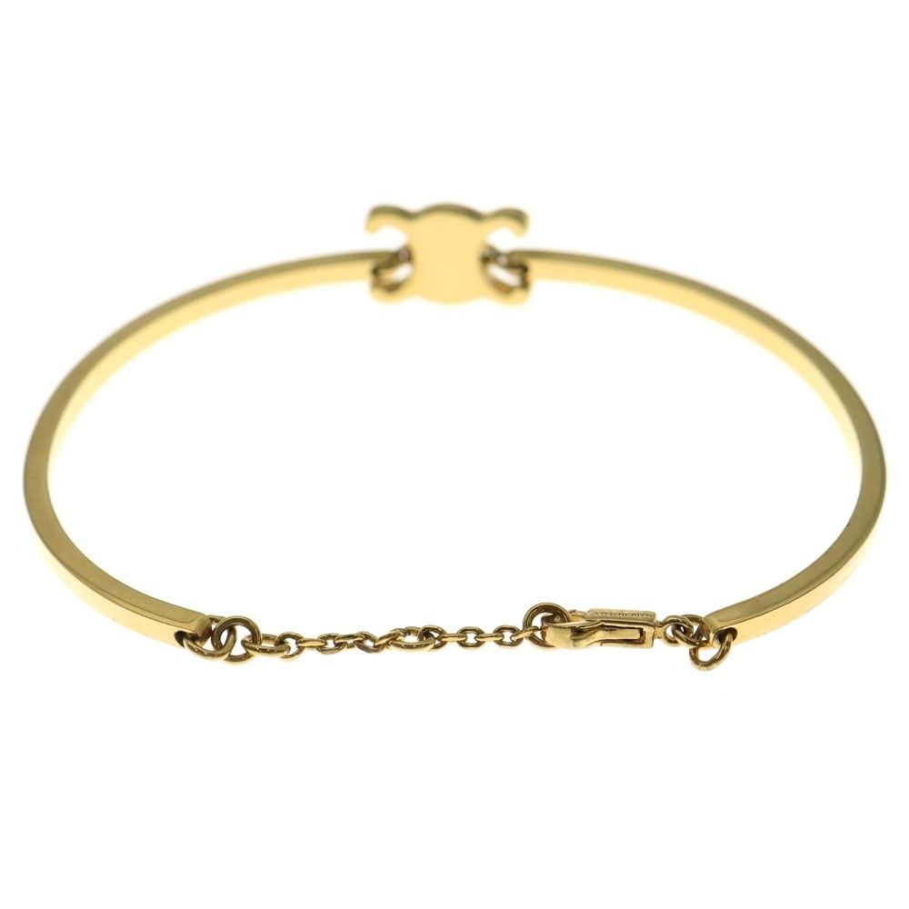 CELINE セリーヌ トリオンフ アーティキュレート ブレスレット ゴールド