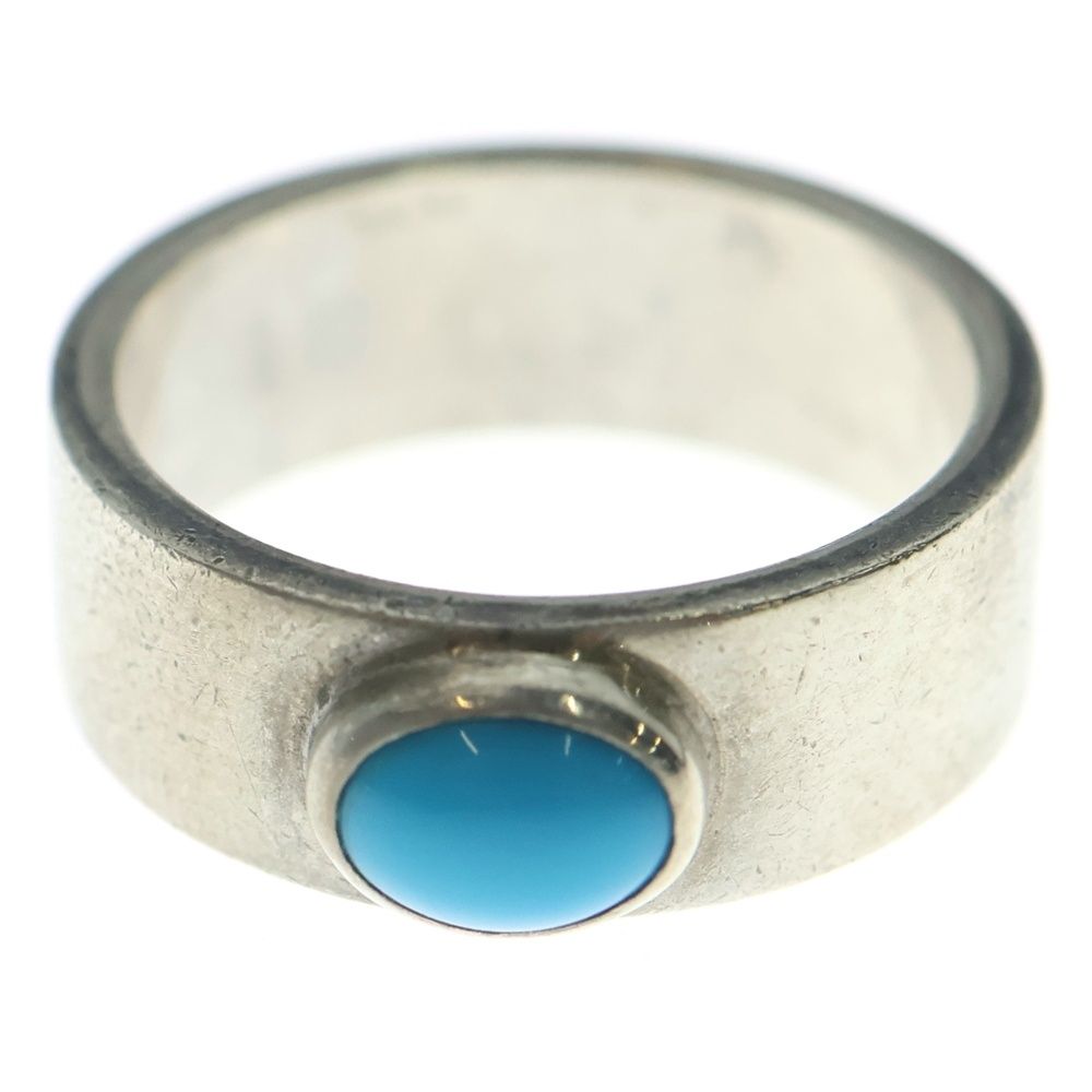 goro s ゴローズ ターコイズ平打ちリング シルバー ゴールド