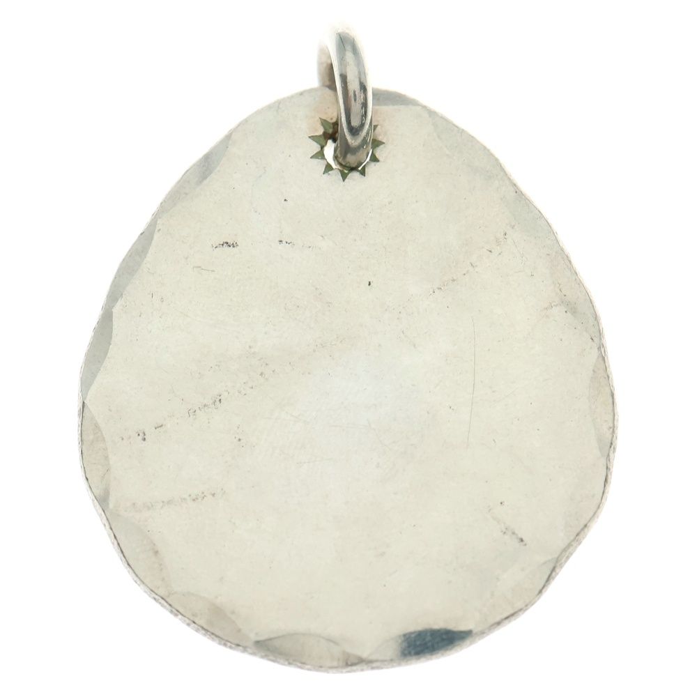 goro's (ゴローズ) たたきメタル大 ペンダントトップ シルバー