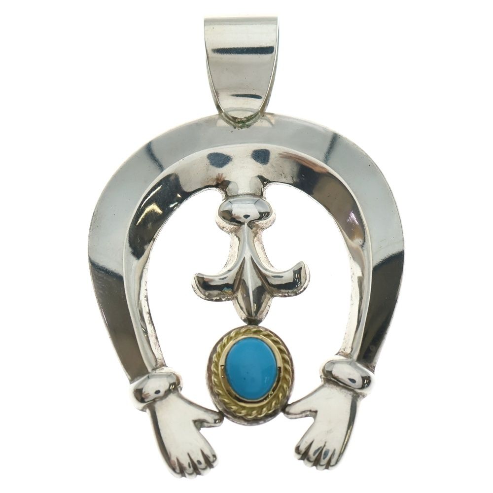 goro s ゴローズ 金縄付きナジョーネ 特大ペンダントトップ シルバー ゴールド