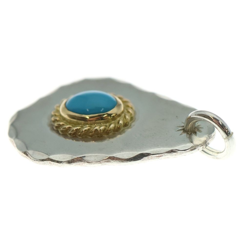 ゴローズ 金縄ターコイズ印台メタル