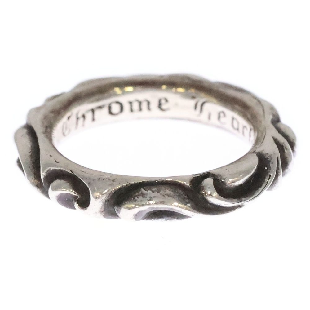 CHROME HEARTS クロムハーツ SCRL BAND スクロールバンド シルバーリング