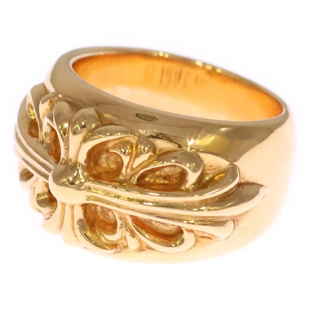 CHROME HEARTS (クロムハーツ) FLRL CRS after 1D CHROME HEARTS (クロムハーツ) FLRL CRS フローラル クロス リング