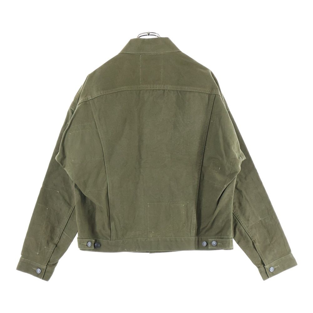 READY MADE レディメイド OVERSIZE WORK JACKET ビンテージ加工 オーバーサイズ ワークジャケット カーキー RE-CO-KH-00-00-33