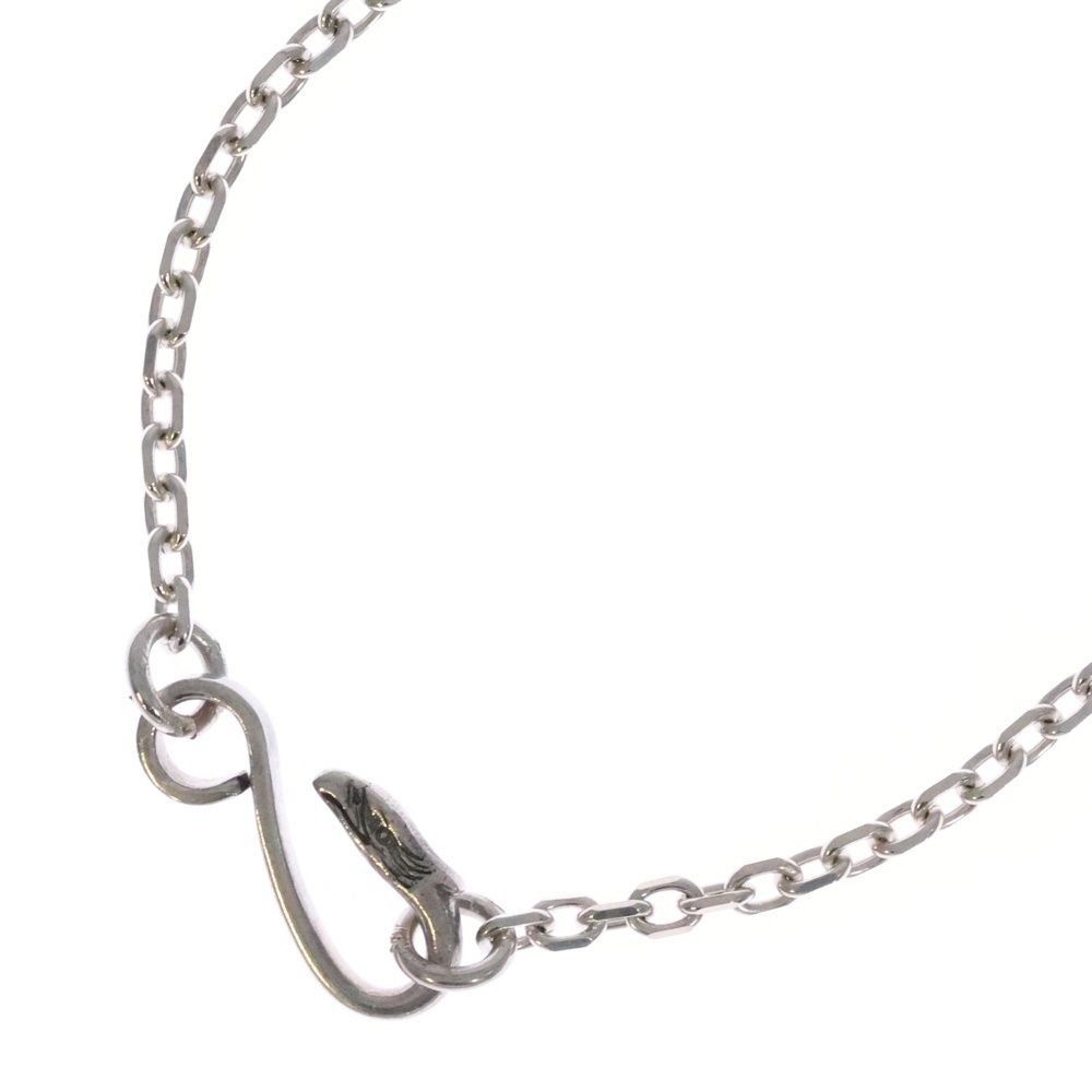 goro s ゴローズ イーグルフック細角チェーンネックレス シルバー