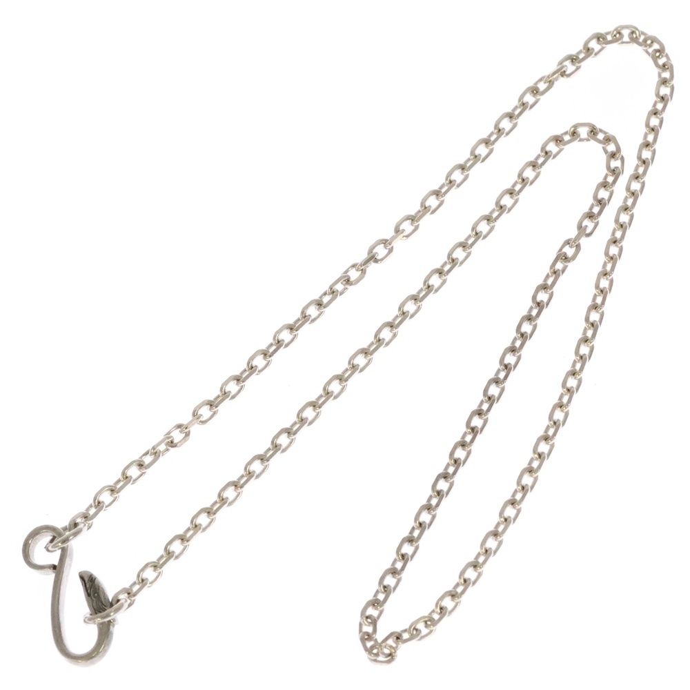 goro s ゴローズ イーグルフック細角チェーンネックレス シルバー