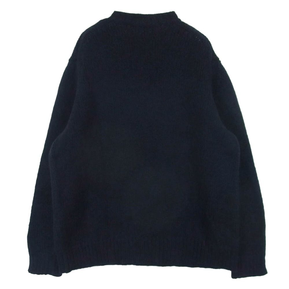 STUDIO NICHOLSON ニットベスト ネイビー アウトレット】STUDIO NICHOLSON スタジオ ニコルソン ニットベスト