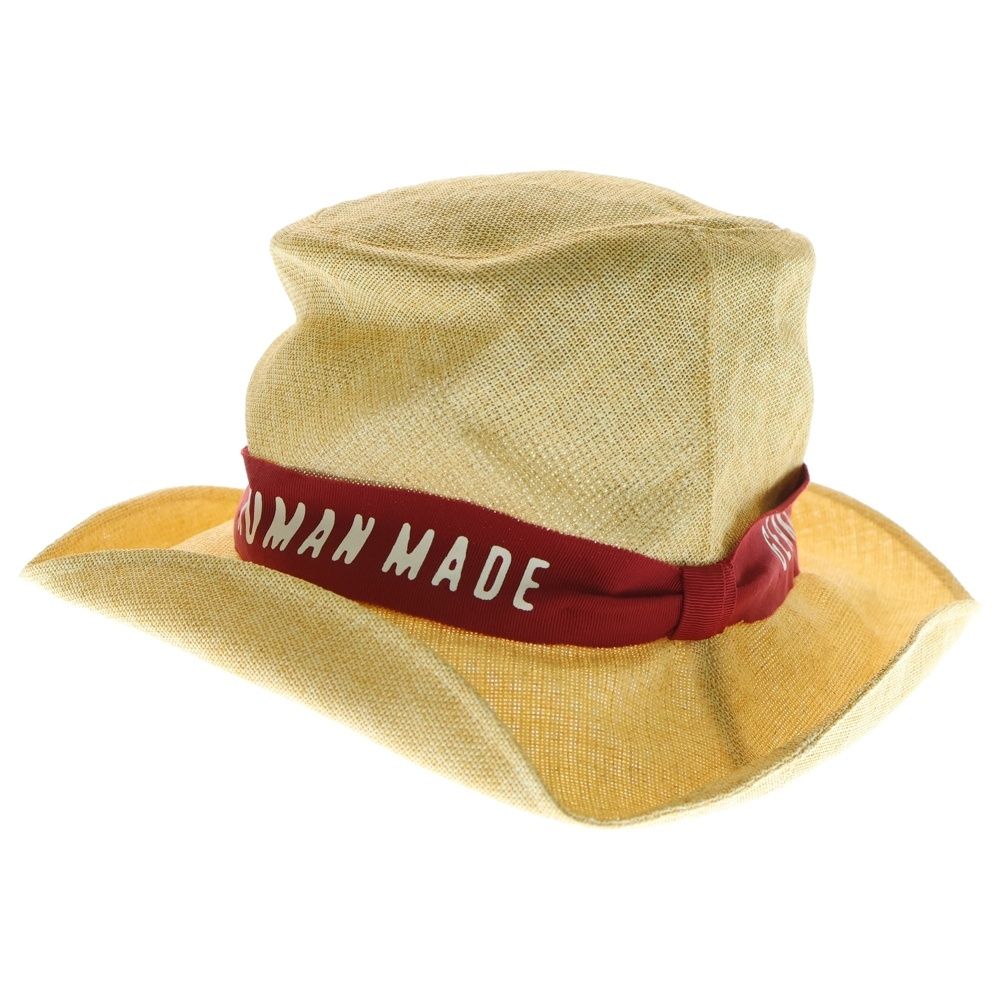 HUMAN MADE ヒューマンメイド 23SS KIJIMA TAKAYUKI Paper Hat キジマタカユキ ストローハット 帽子 ベージュ