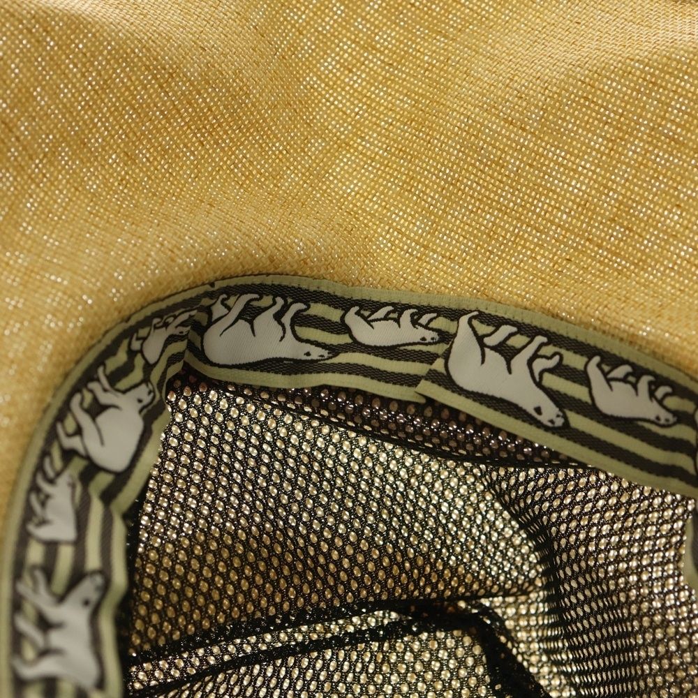  HUMAN MADE ヒューマンメイド 23 SS KIJIMA TAKAYUKI Paper Hat キジマタカユキ ストローハット 帽子 ベージュ ハット 帽子