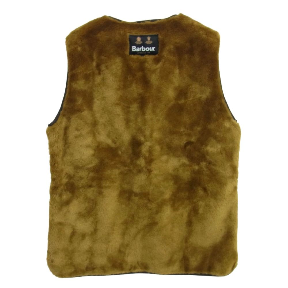 Barbour バブアー ボア ライナー ジップアップ ブラウン系 サイズ不明