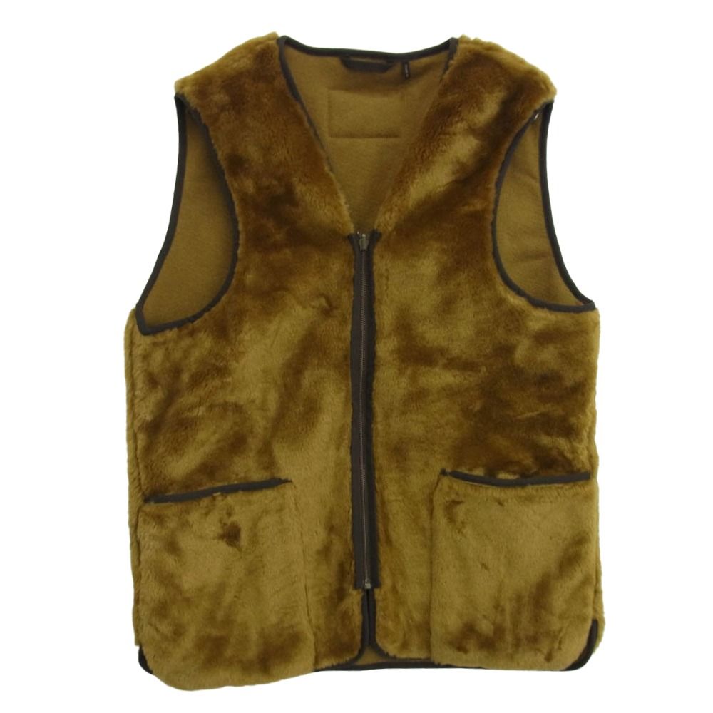 Barbour バブアー ボア ライナー ジップアップ ブラウン系 サイズ不明