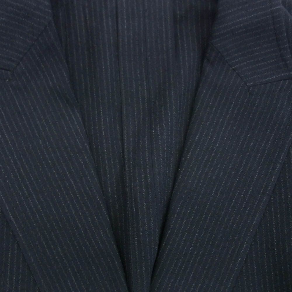 アルテリア ULTERIOR 25SS ULJK23-KA188-B SILK WOOL STRIPED OX DB  