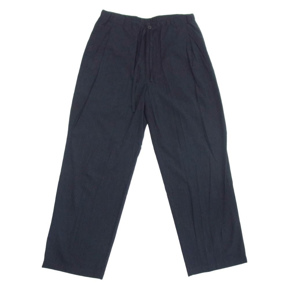 アルテリア ULTERIOR 25SS ULJK23-KA188-B SILK WOOL STRIPED OX DB  