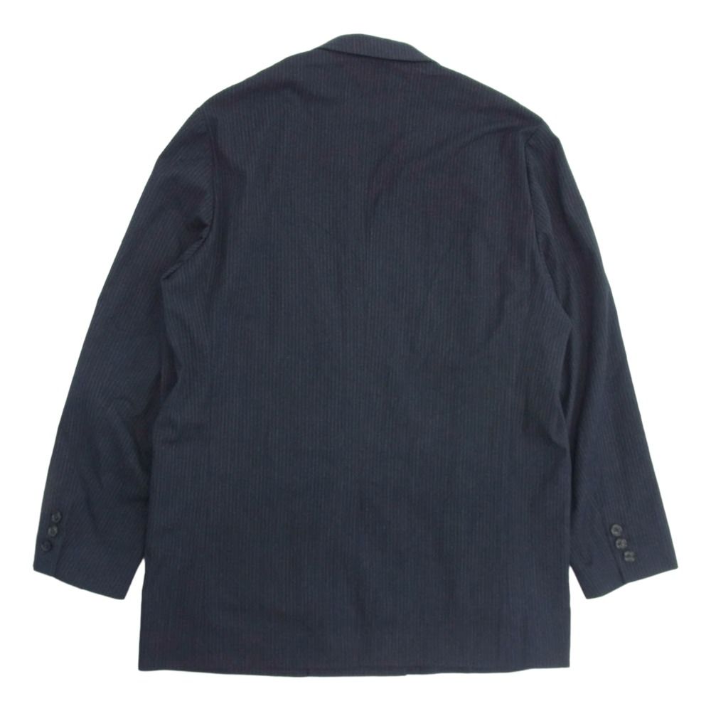 アルテリア ULTERIOR 25SS ULJK23-KA188-B SILK WOOL STRIPED OX DB  