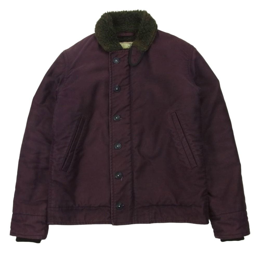 ANDFAMILYS アンドファミリー TYPE N-1 DECK JACKET BUCCANEER デッキ ジャケット ワインレッド系 36
