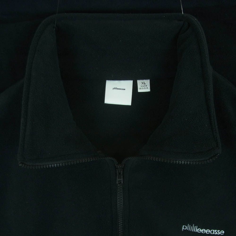 プリーズ Plllllleeeasse canadian fleece jacket フリース ジャケット ブラック系 XL KANDAIZUMI_COM